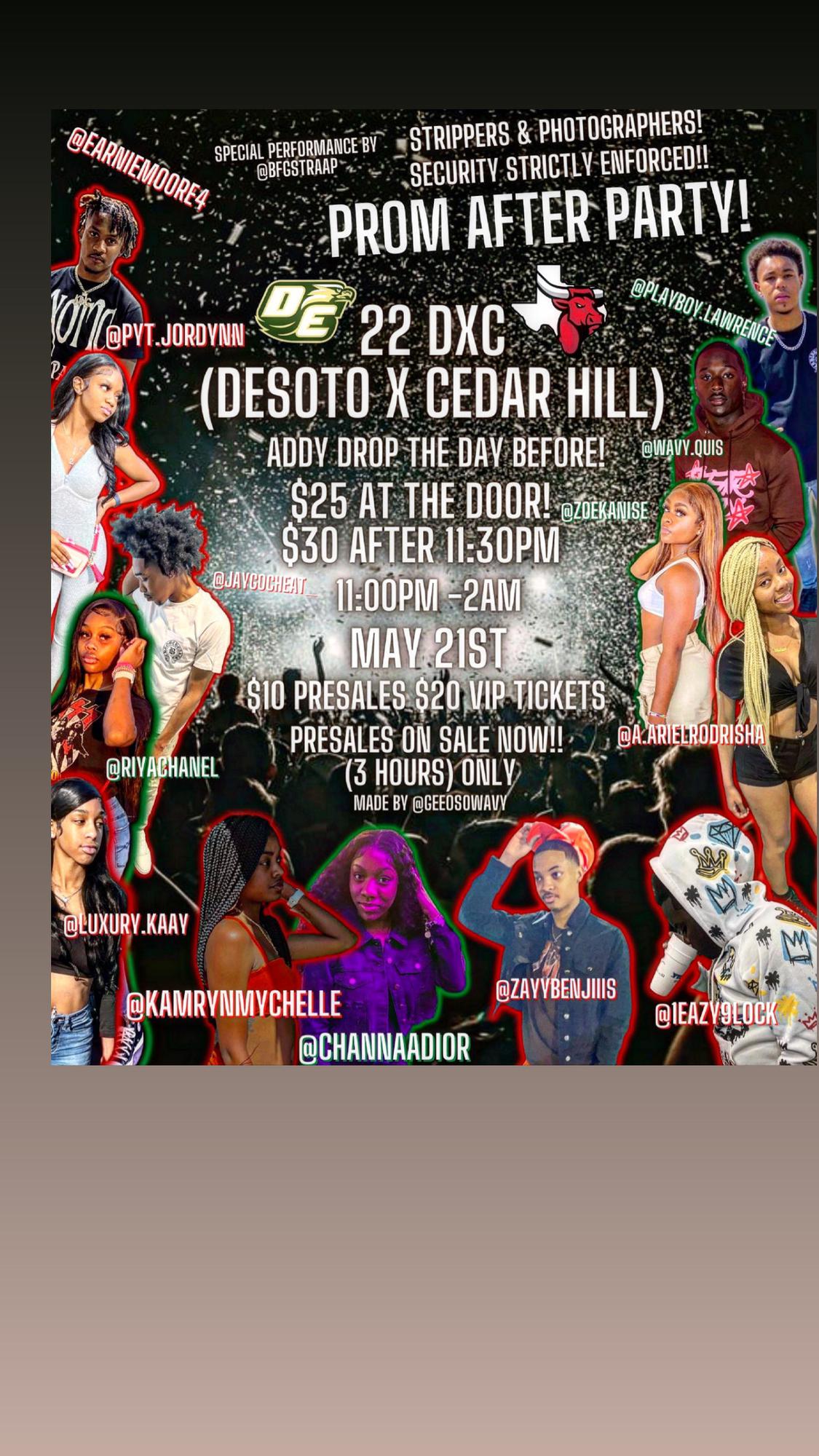 22 DXC (DeSoto X Cedar Hill) Tickets in Dallas, TX, United States