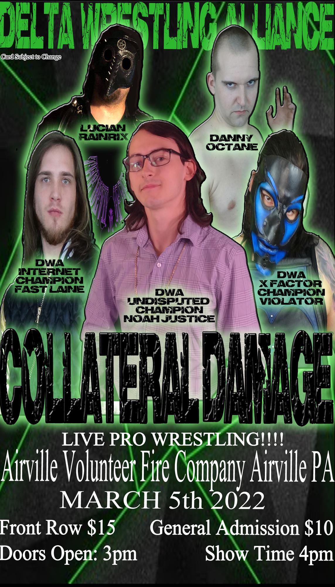 Delta Wrestling Alliance Tickets