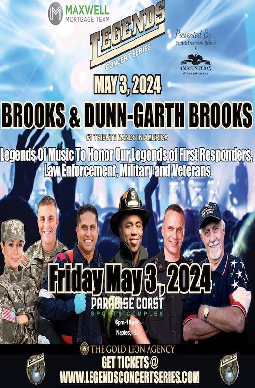 Legends Concert Series- Brooks & Dunn- Garth Brooks May 3