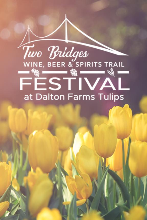 Two Bridges Wine, Beer, & Spirits Festival at Dalton Farms Tulips