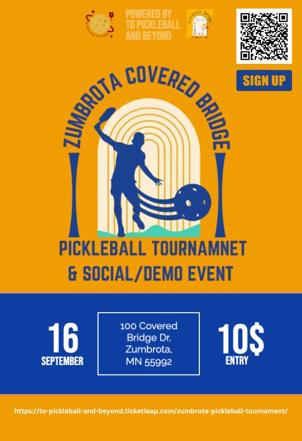 Zumbrota Pickleball Tournament & Social / Demo Event Tickets in