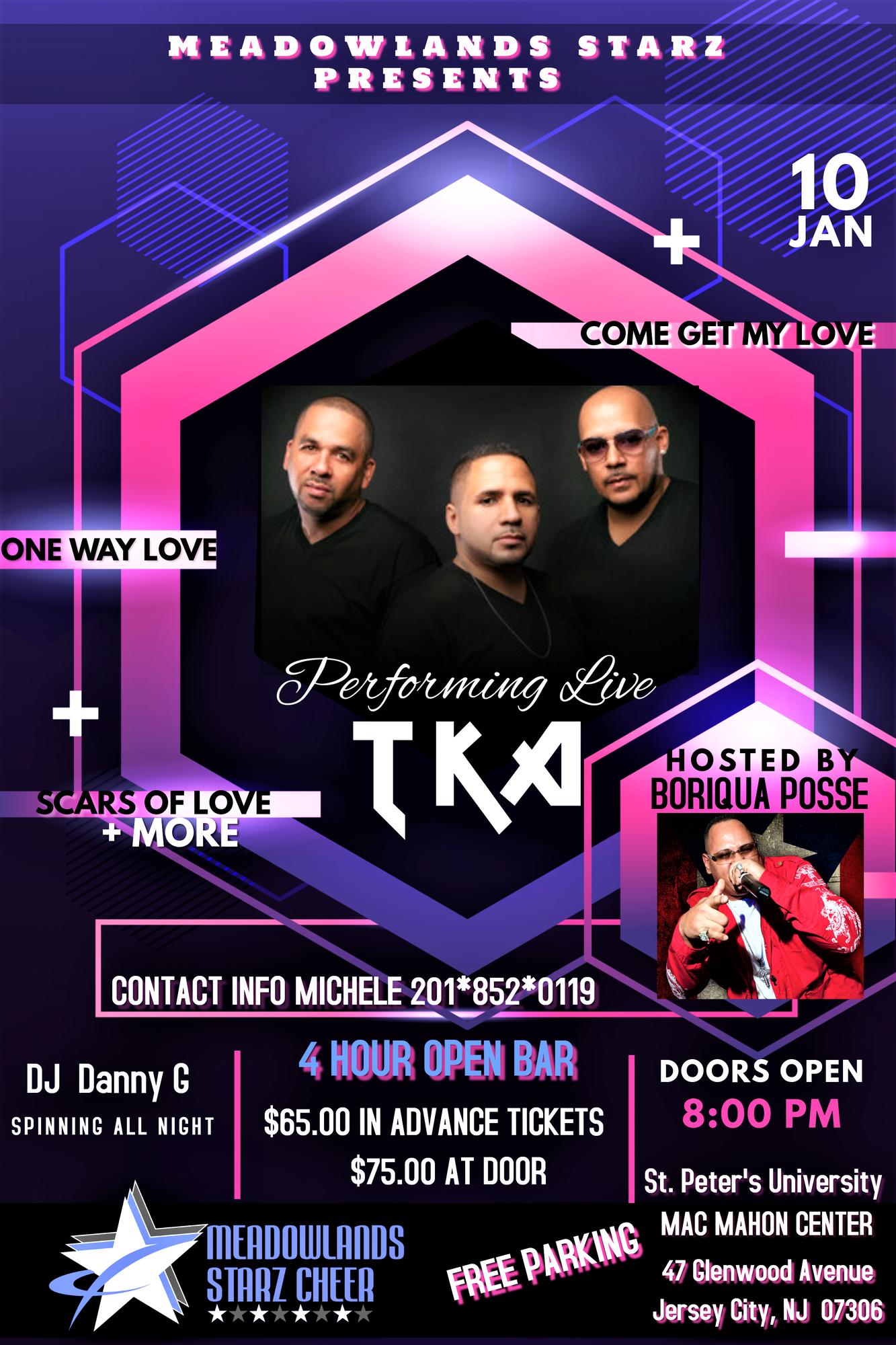 Meadowlands Starz Presents FreeStyling with TKA Live Tickets in Jersey