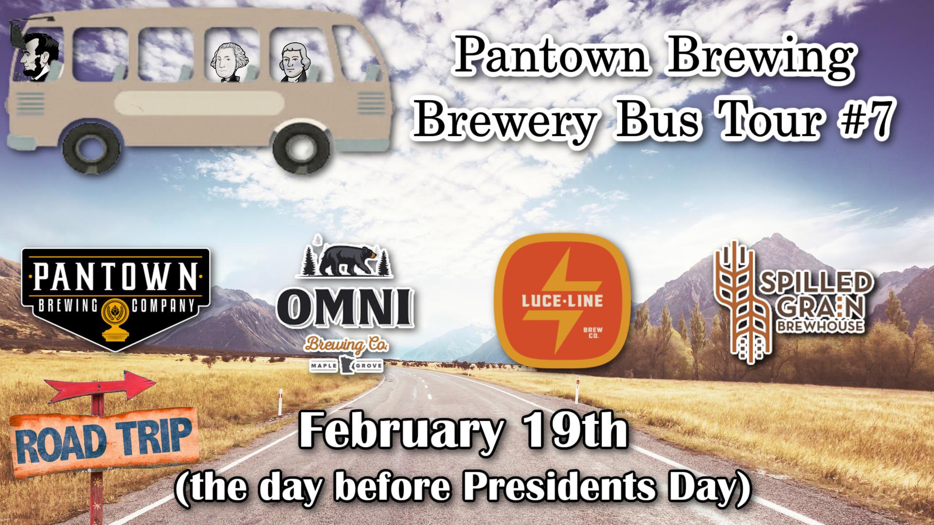 Pantown Brewing Brewery Bus Tour 7 19 FEB 2023