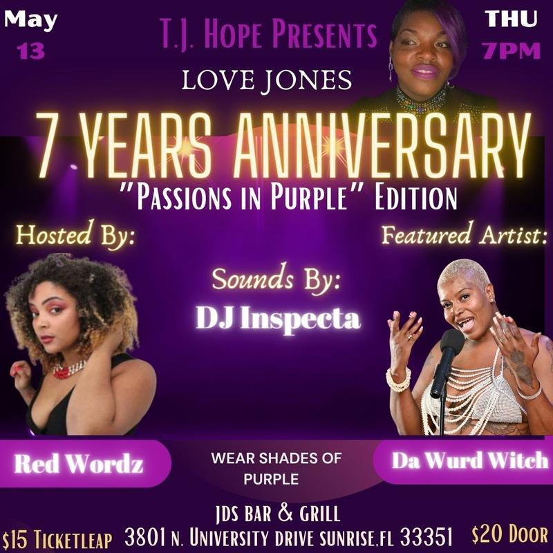 "7 Years Anniversary" Love Jones 11 MAY 2023