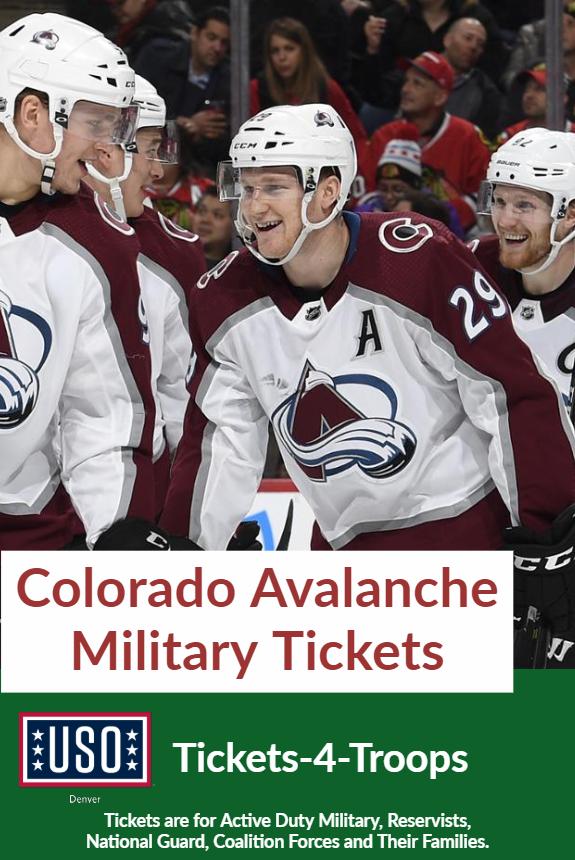 colorado avalanche military jersey