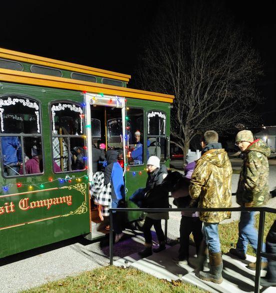 Carrollton Holiday Lighted Trolley Ride Tickets in Carrollton, MO