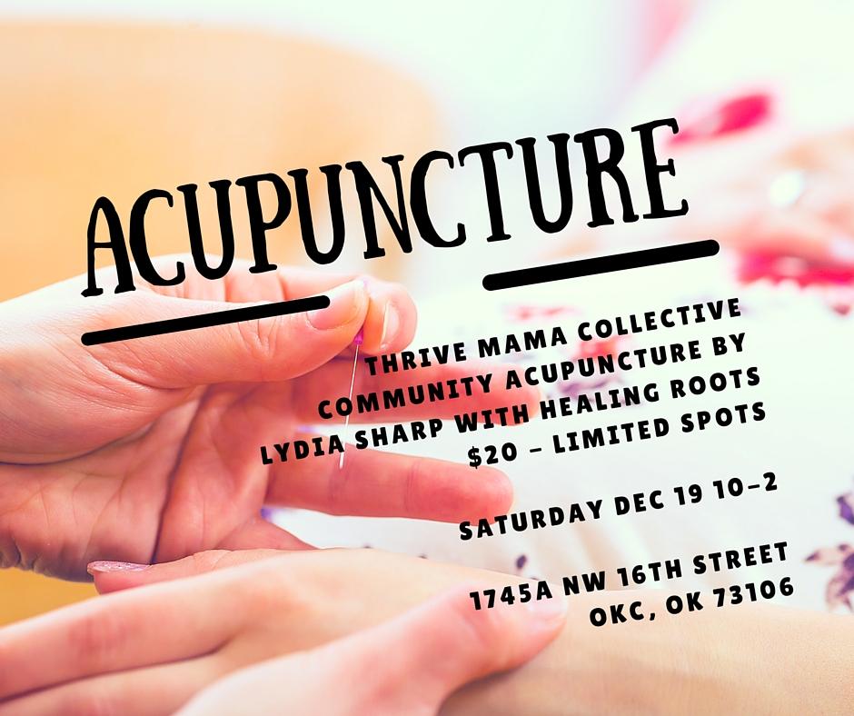 Community Acupuncture With Lydia Sharp Tickets in Oklahoma City, OK