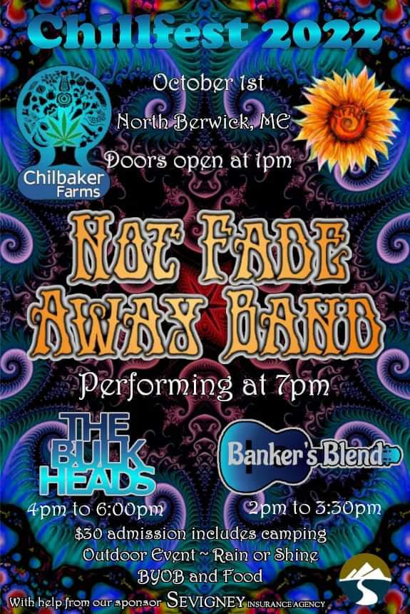 Chill*Fest Tickets in North Berwick, ME, United States