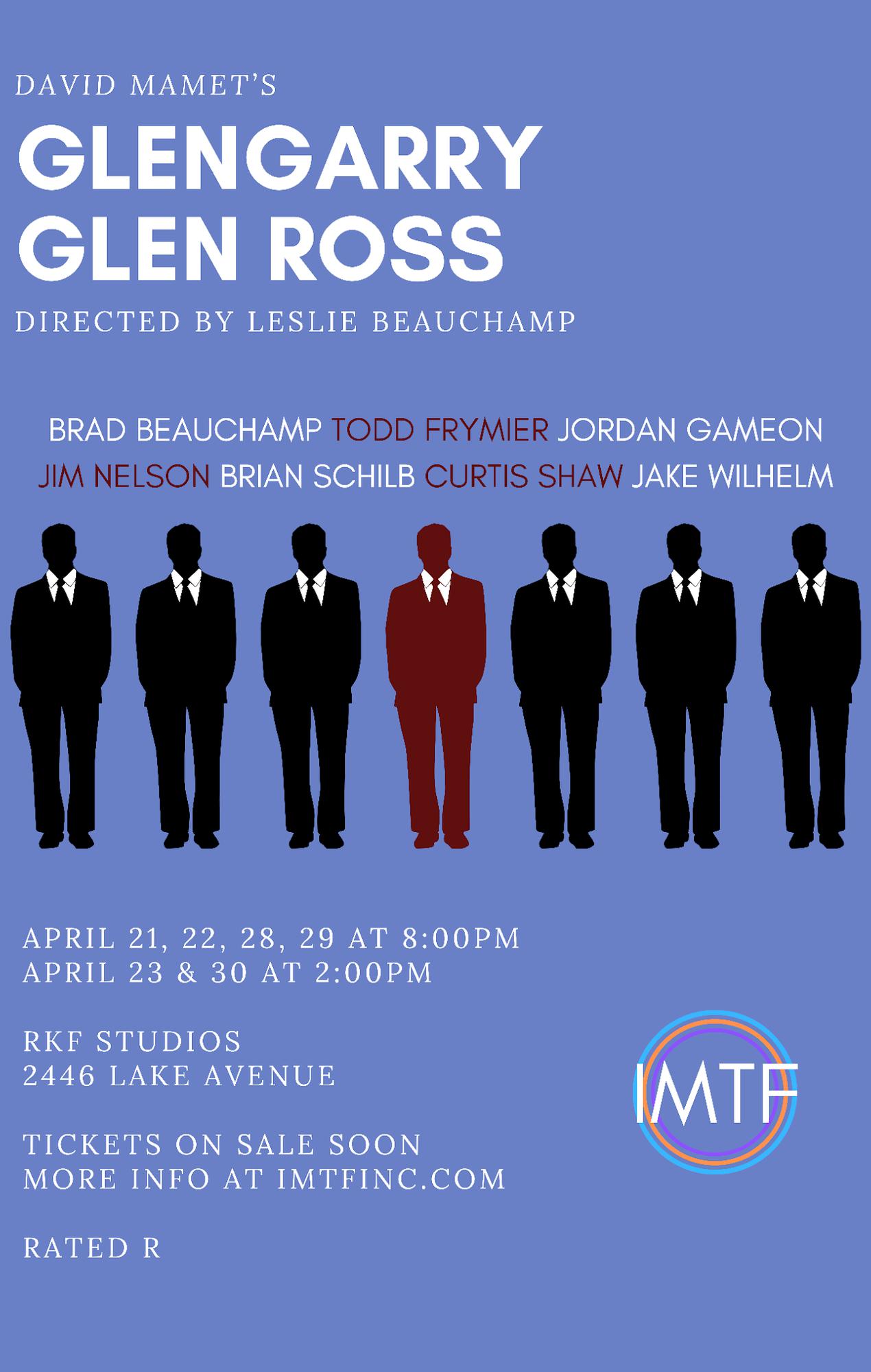 Glengarry Glen Ross IMTF Tickets in Fort Wayne, IN, United States