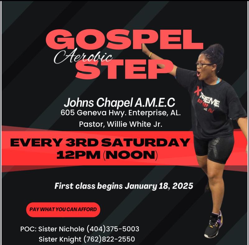 Gospel Step at Johns Chapel AMEC