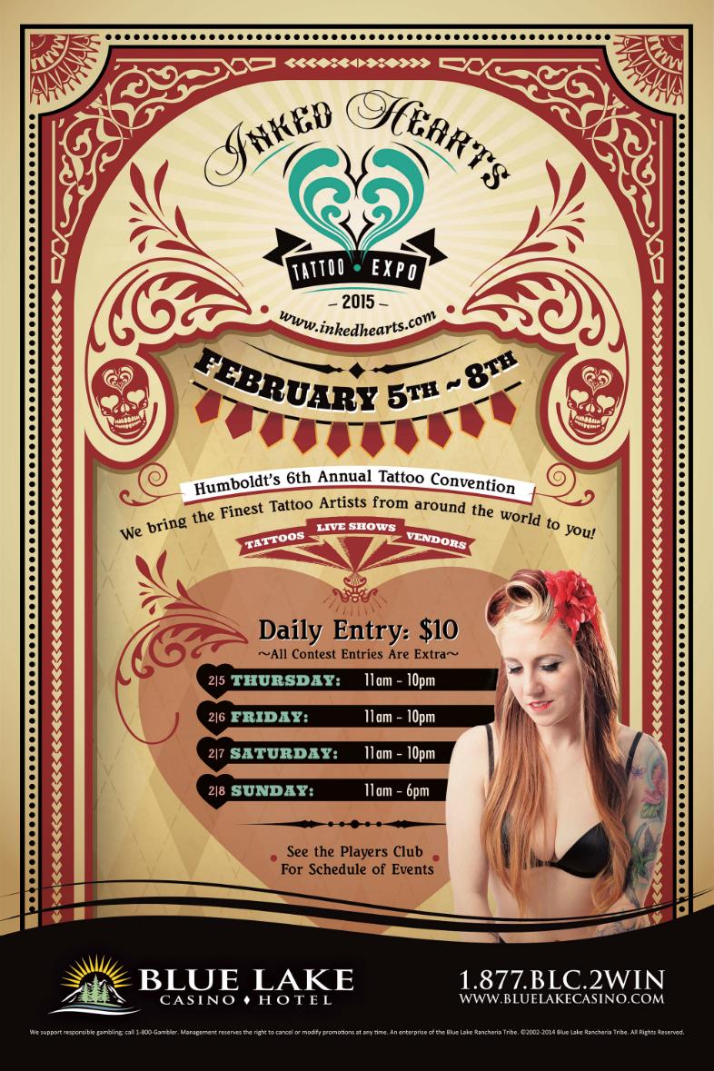 Tattoo Expo Blue Lake Casino 2016 | 2015 inked hearts tattoo expo tickets in blue lake ca Tattoo Expo Blue Lake Casino 2016 | 2015 inked hearts tattoo expo tickets in blue lake ca
