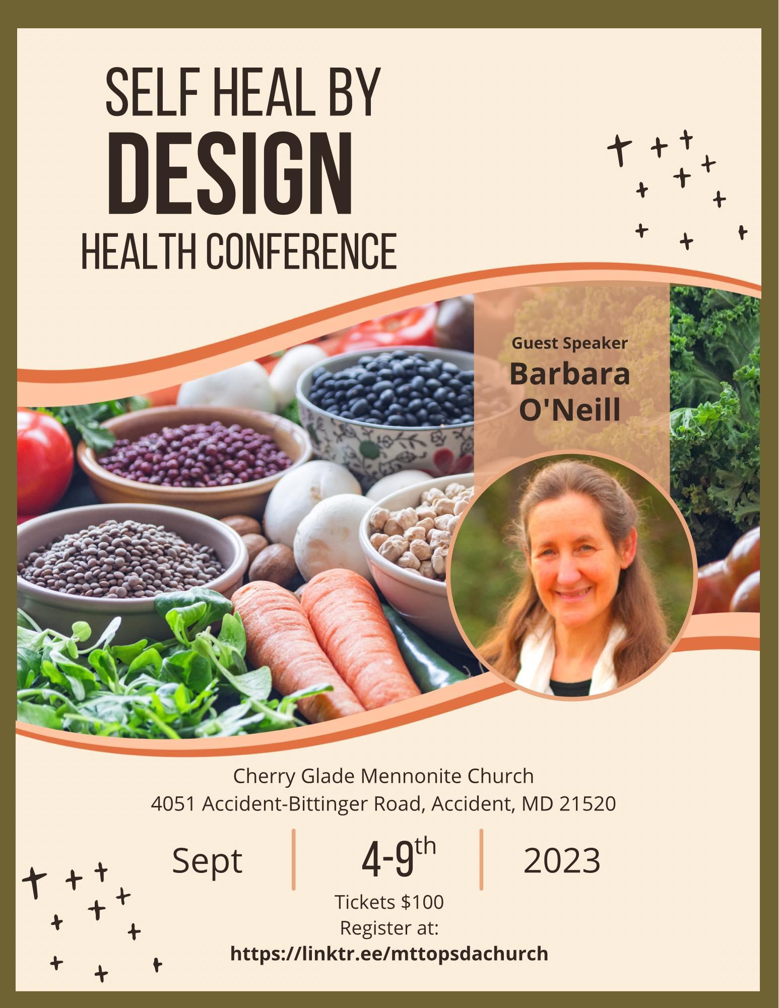 Barbara O'Neill Conference Tickets in McHenry, MD, United States
