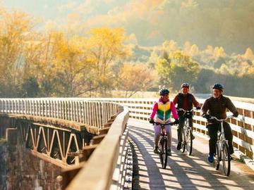 Biking The Virginia Creeper Trail Tickets In Banner Elk Nc