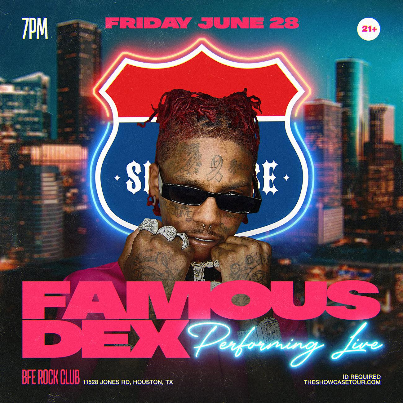 The Showcase Tour with Famous Dex Tickets in Houston, TX, United States