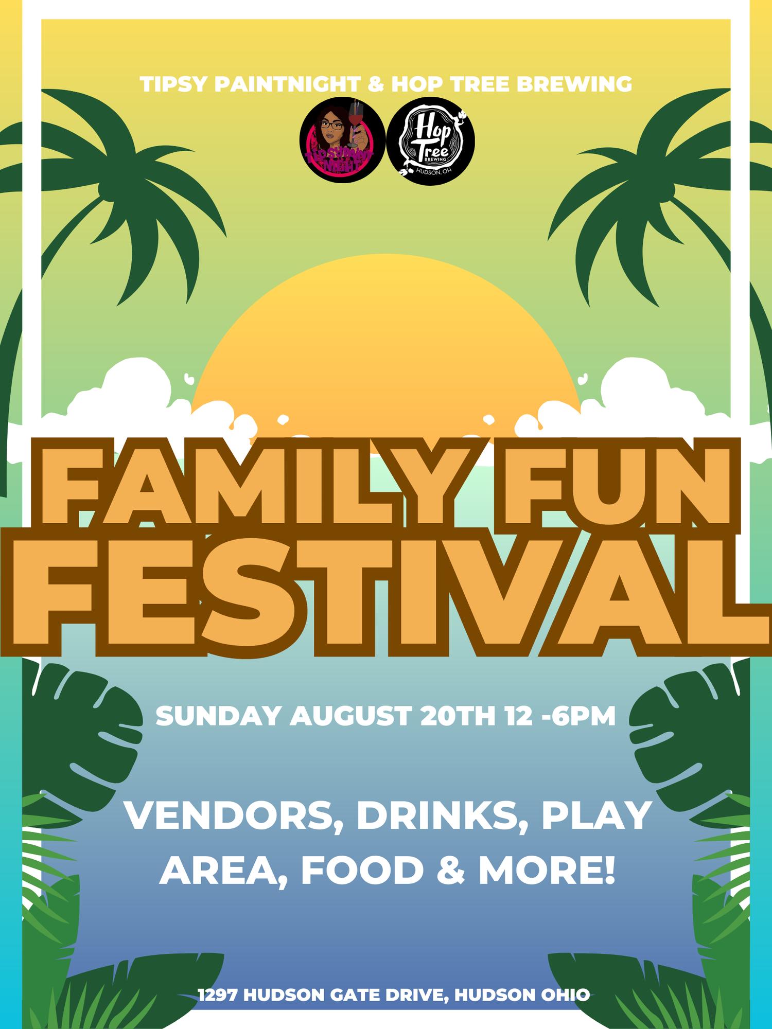 Family Fun Festival Vendor Signup Tickets In Hudson OH United States
