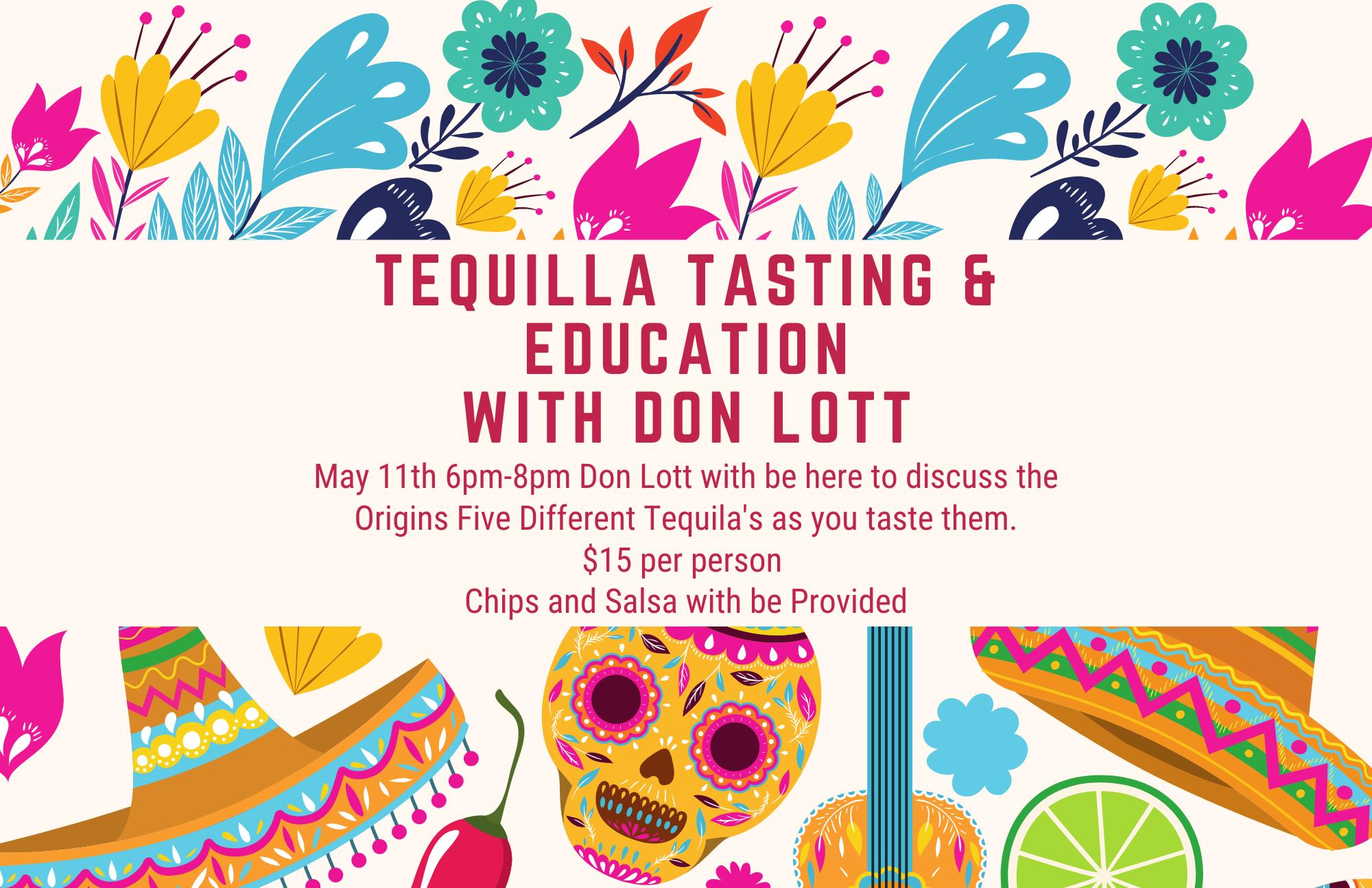 Don Lott Tequila Tasting Tickets in Saint Johns, FL, United States