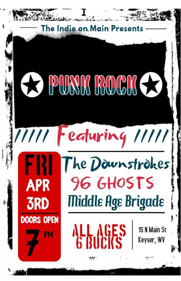 Punk Rock Middle Age Brigade, 96 Ghosts, The Downstrokes