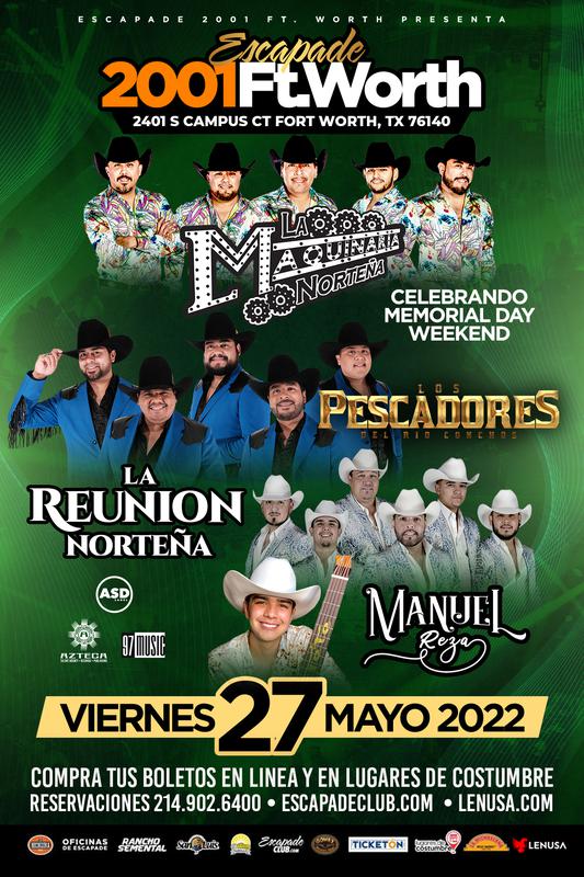 Escapade 2001 Ft Worth Tickets