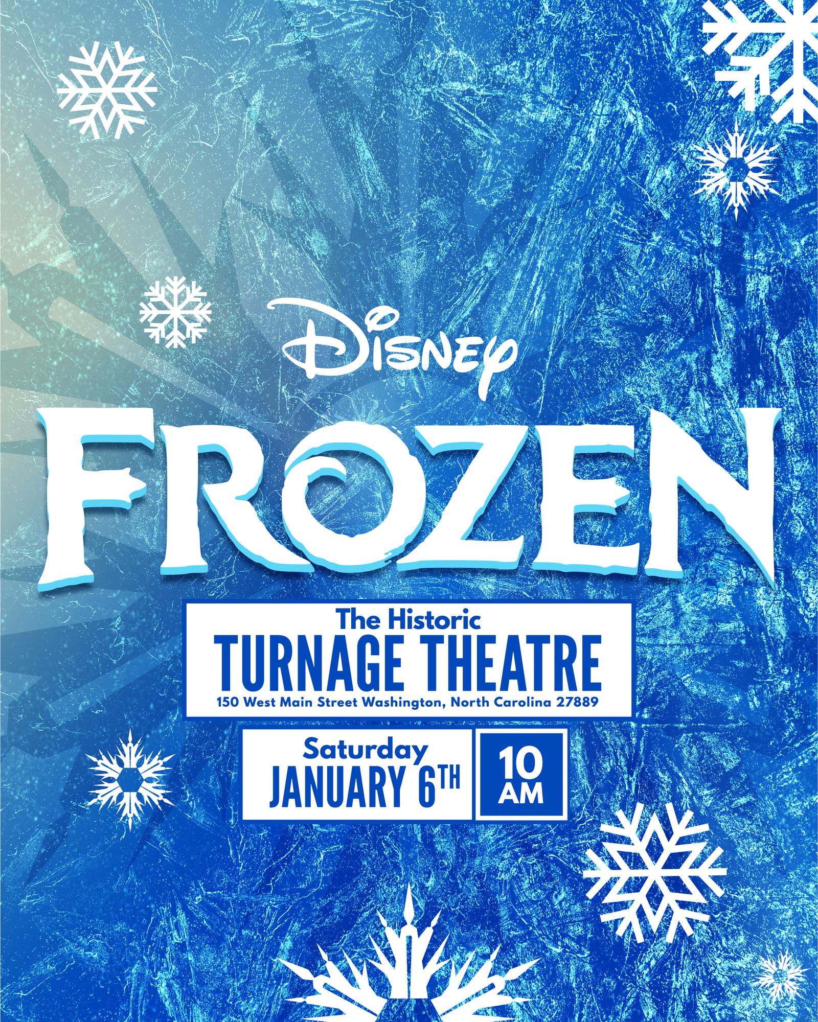 Disney's Frozen Tickets in Washington, NC, United States