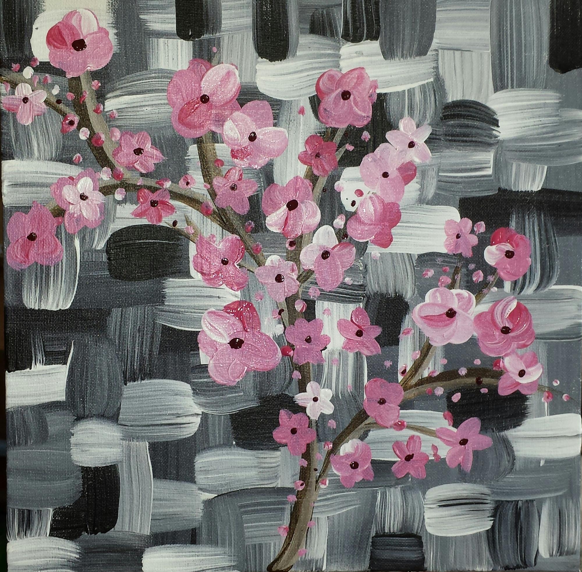 Cork N Canvas Iowa at Fullers Pub Japanese Blossom Tickets in